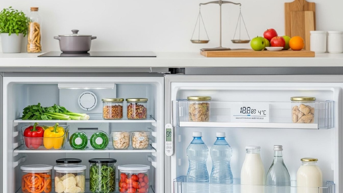le réglage du frigo