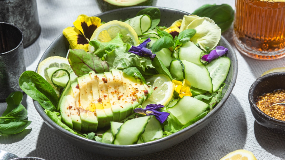 salade d'été Avocat