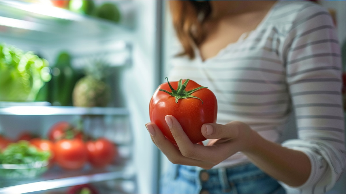 tomates dans le frigo
